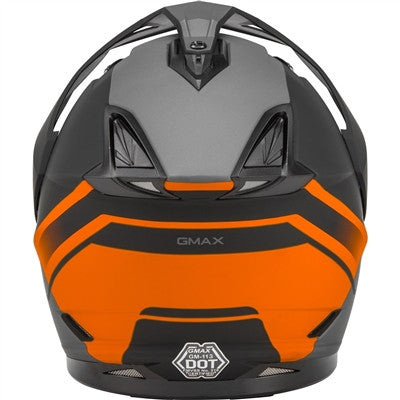 GMAX 2020 GM-11 Dual-Sport Scud Helmet - Matte Black/Orange/Grey