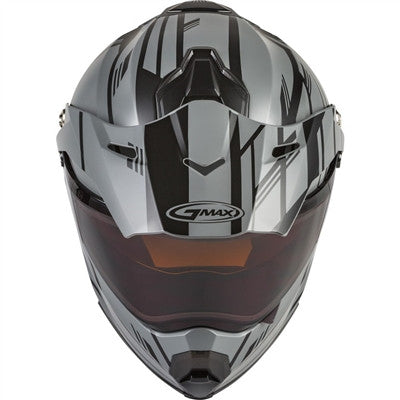 GMAX AT-21S Adventure Epic Snow Helmet - Matte Grey/Black