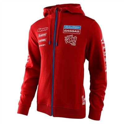 Troy Lee Designs TLD Gasgas Team Zipup Hoodie - Red