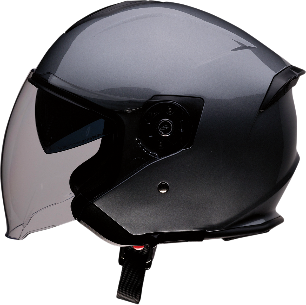 Z1R Road Maxx Open-Face Helmet Dark Silver