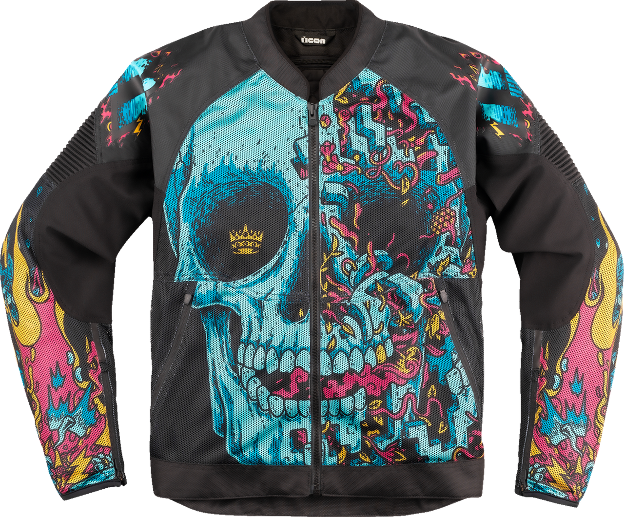 ICON Overlord3 Mesh Munchies Jacket Teal