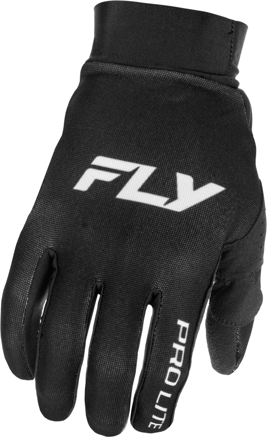 FLY Racing 2026 Youth Pro Lite Gloves Black/White