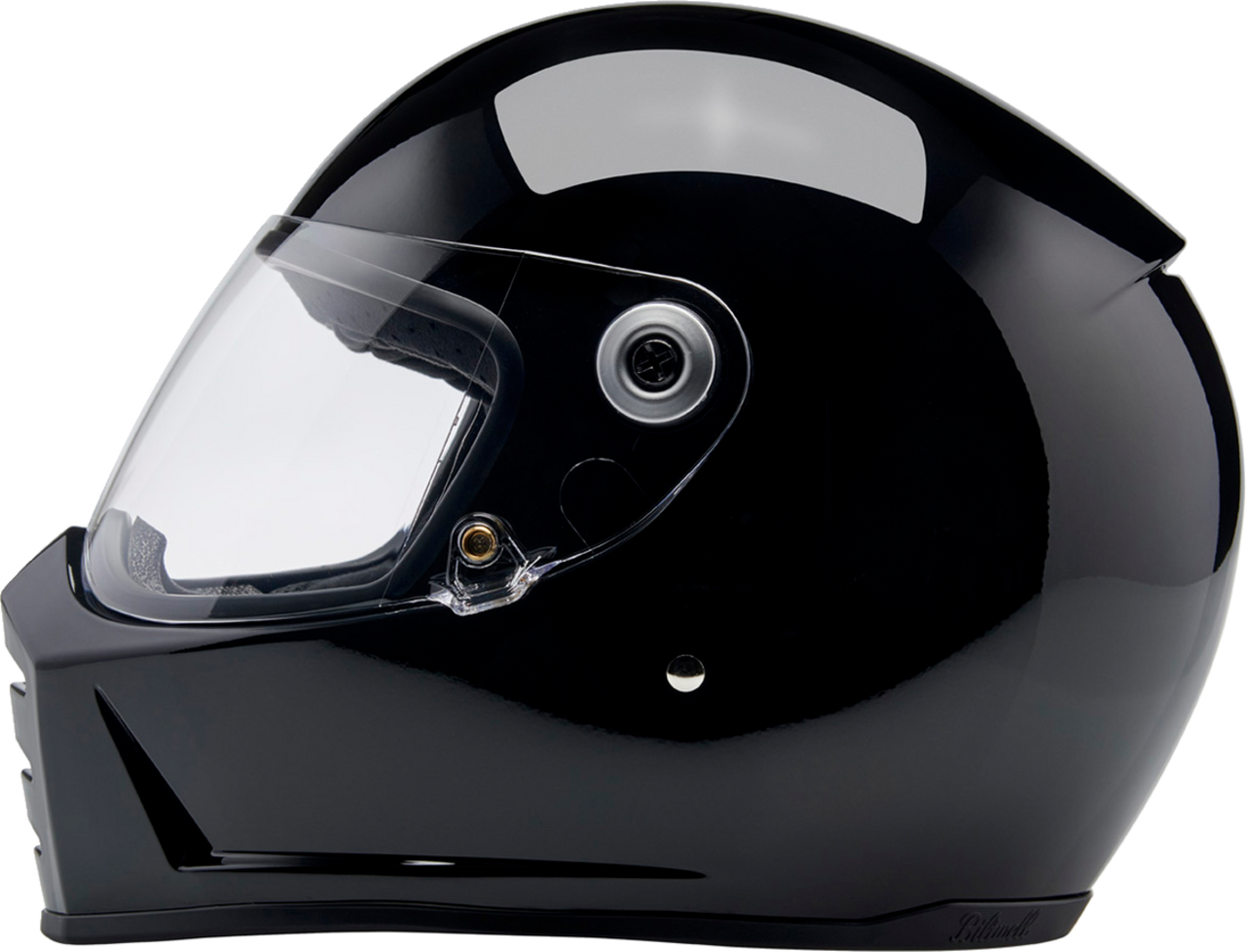 Biltwell Lane Splitter Full Face Helmet Gloss Black