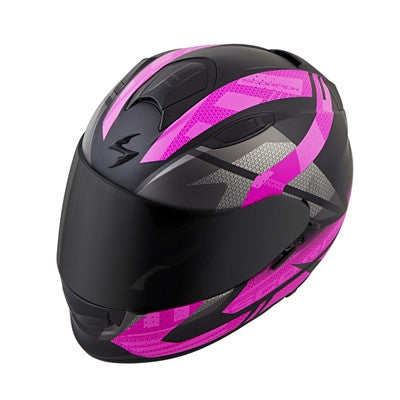 Scorpion 2018 EXO-T510 Fury Full Face Helmet - Black/Pink