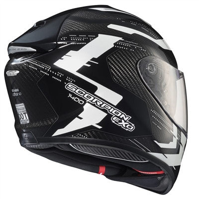 Scorpion EXO-ST1400 Caffeine Carbon Full Face Helmet - White