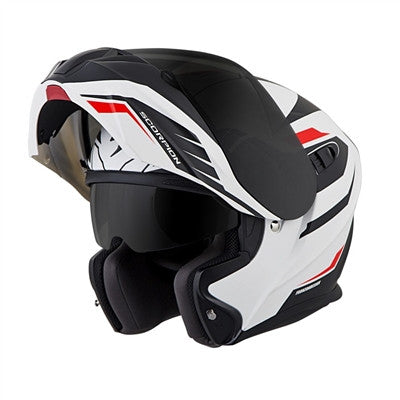 Scorpion 2018 EXO-GT920 Shuttle Modular Helmet - White/Black