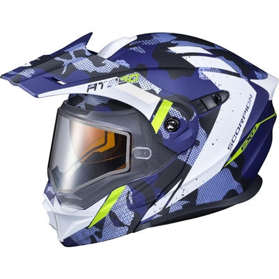 Scorpion EXO-AT950 Outrigger Cold Weather Dual Pane Helmet - Matte Blue