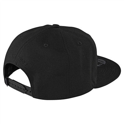 Troy Lee Designs Signature Snapback Hat - Black