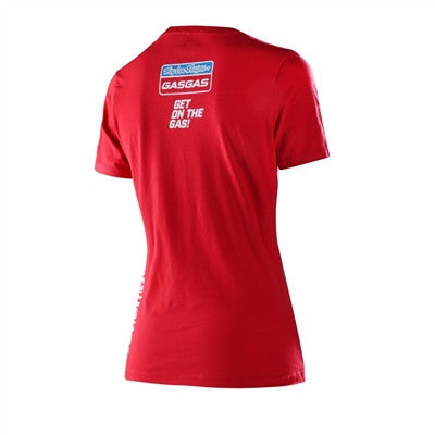 Troy Lee Designs TLD Gasgas Team Womens Tee - Red