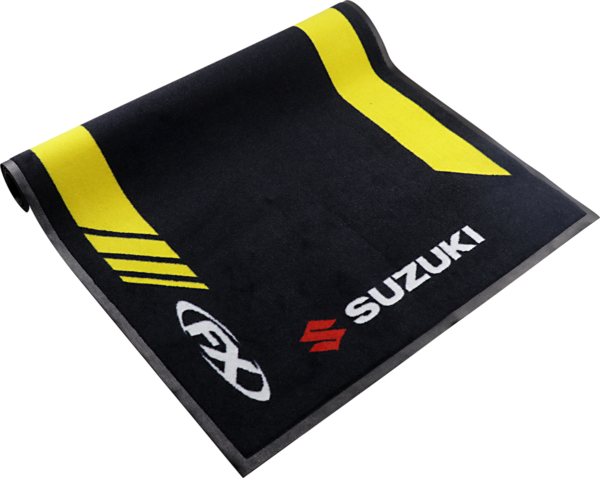 Factory Effex Bike Mat Yellow Suzuki