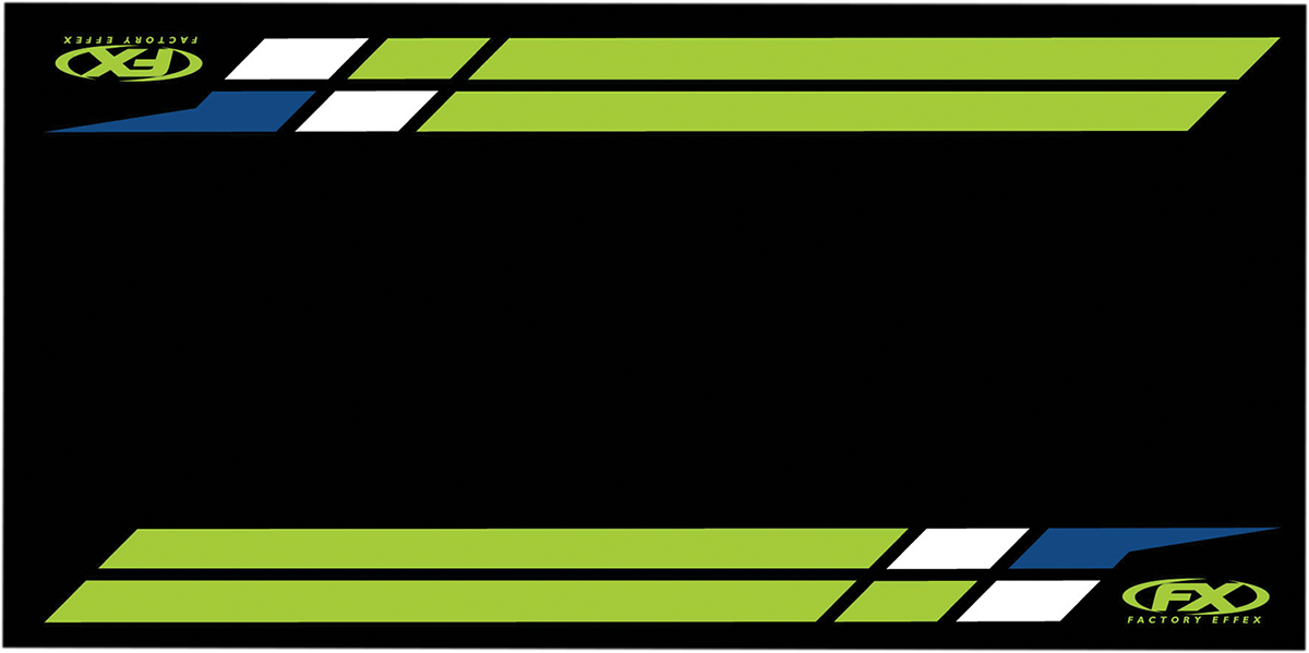 Factory Effex Bike Mat Green Kawasaki