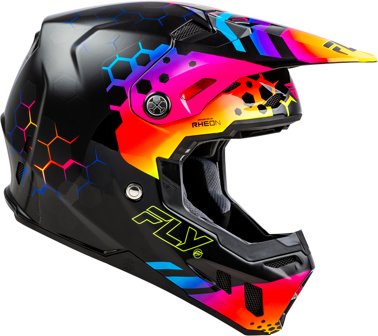 FLY Racing 2025 Formula CC Tektonic Helmet Black/Sunset
