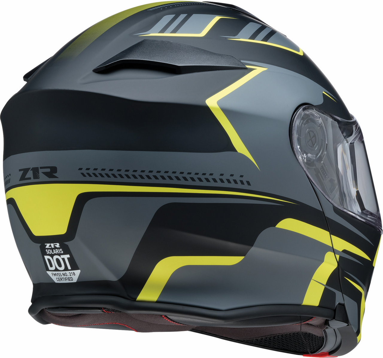 Z1R Solaris 2.0 Slater Modular Helmet Black/Yellow