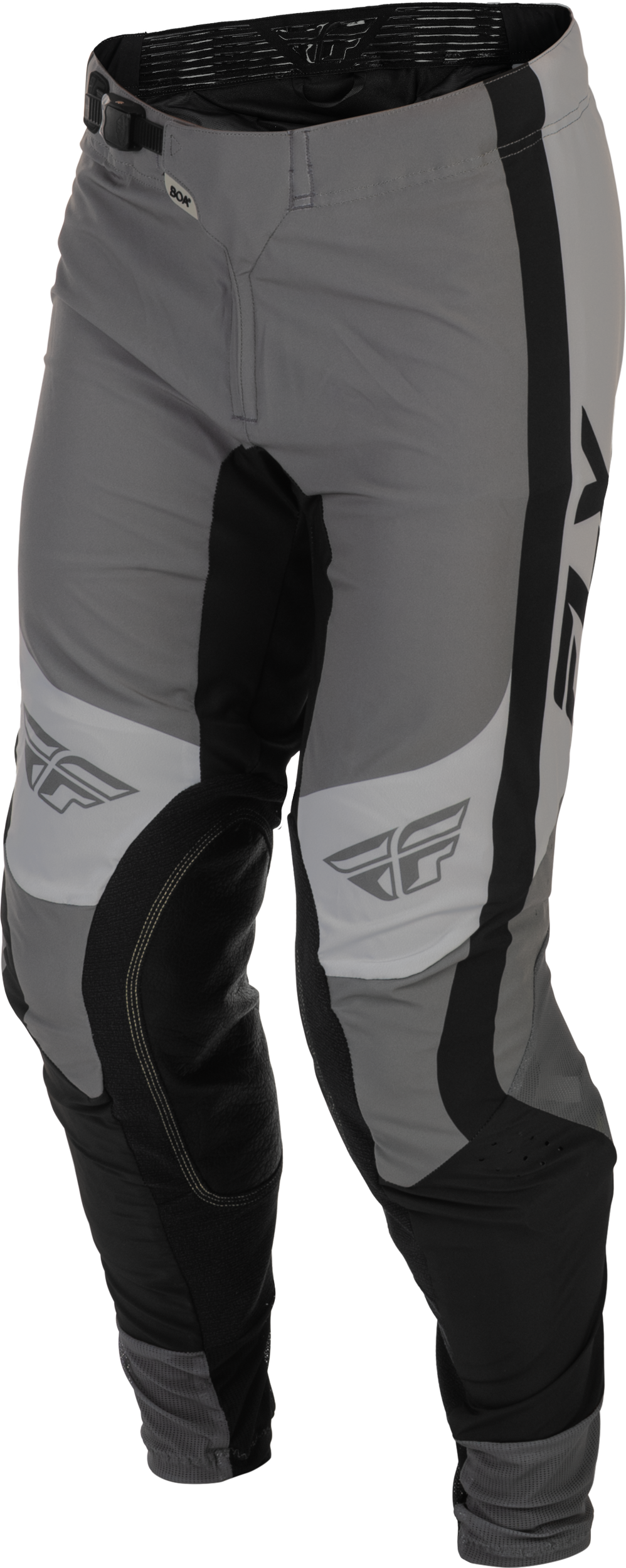 FLY Racing 2026 Youth Lite Grey/Black Jersey Pant Combo
