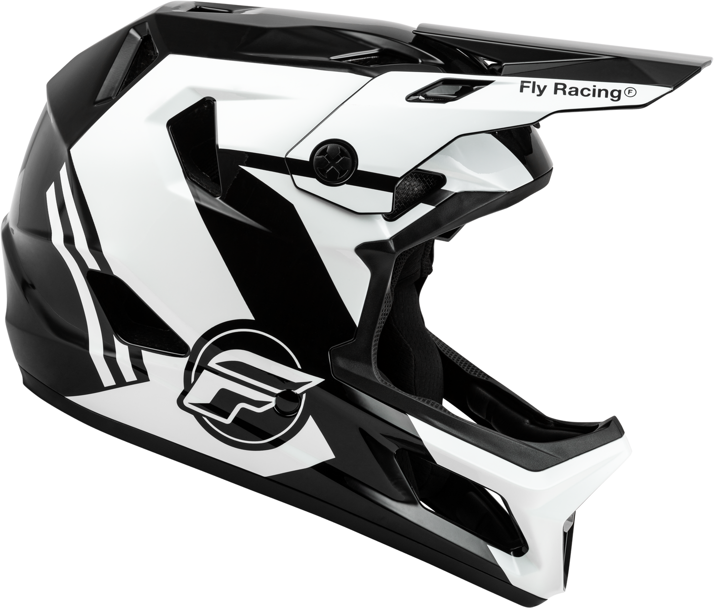 FLY Racing 2026 Youth Rayce Bicycle Helmet Black/White/Grey