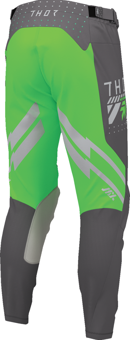 Thor 2026 Launchmode Futura Charcoal/Green Jersey Pant Combo