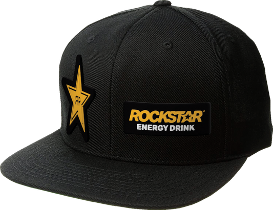 Factory Effex Rockstar Team Snapback Hat Black