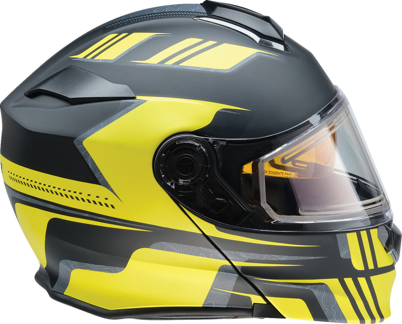 Z1R Solaris First Tracks Modular Electric Snow Helmet Black/Hi-Viz