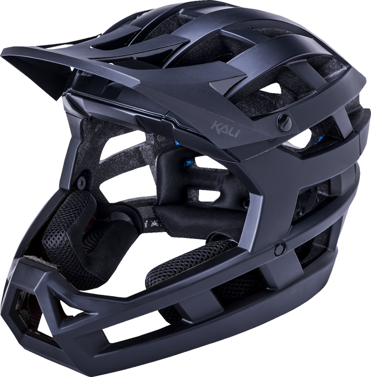 Kali Invader 2.0 Solid Bicycle Helmet Matte Black