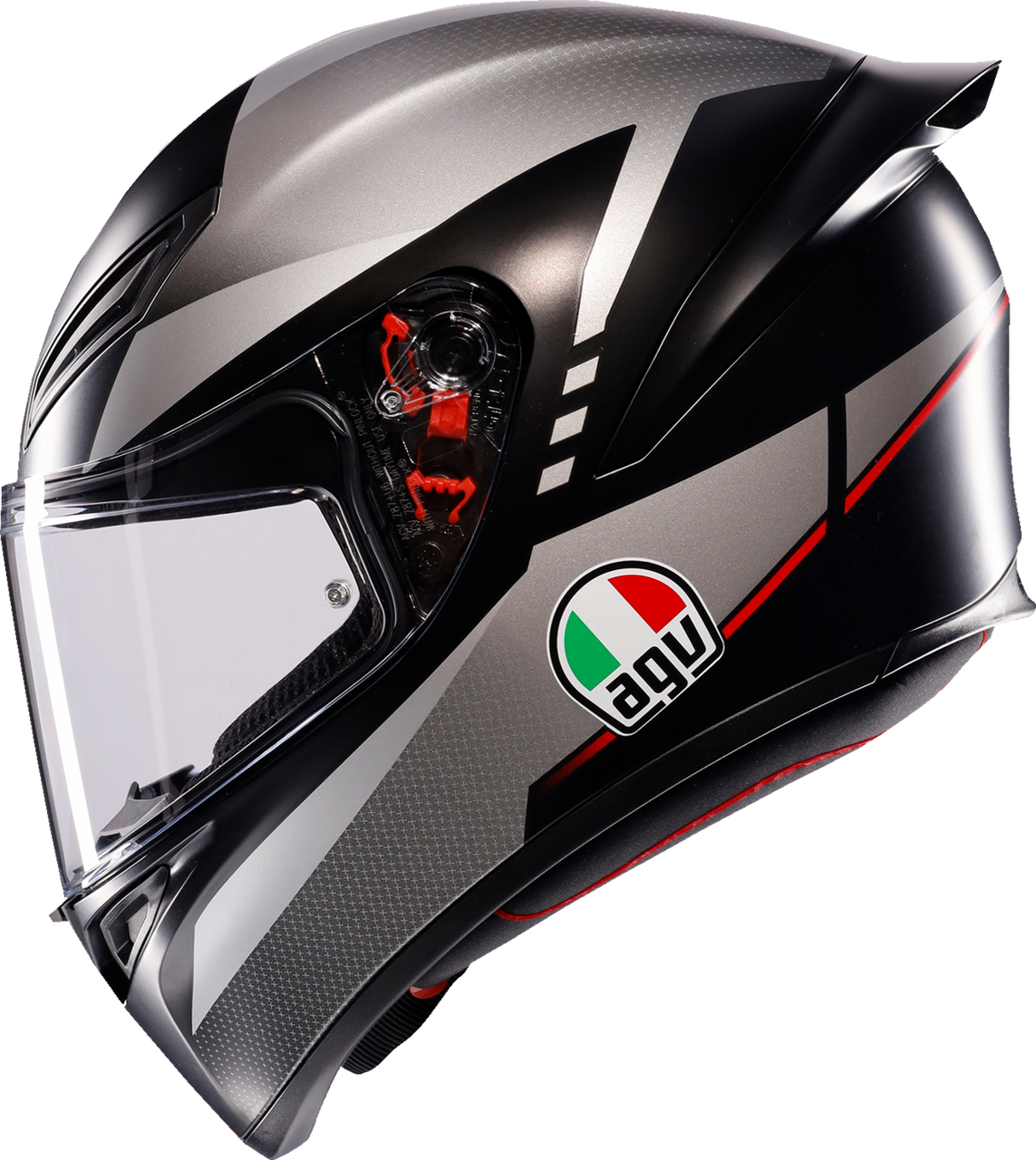AGV K1 S Full Face Helmet Lap Matte Black/Gray/Red