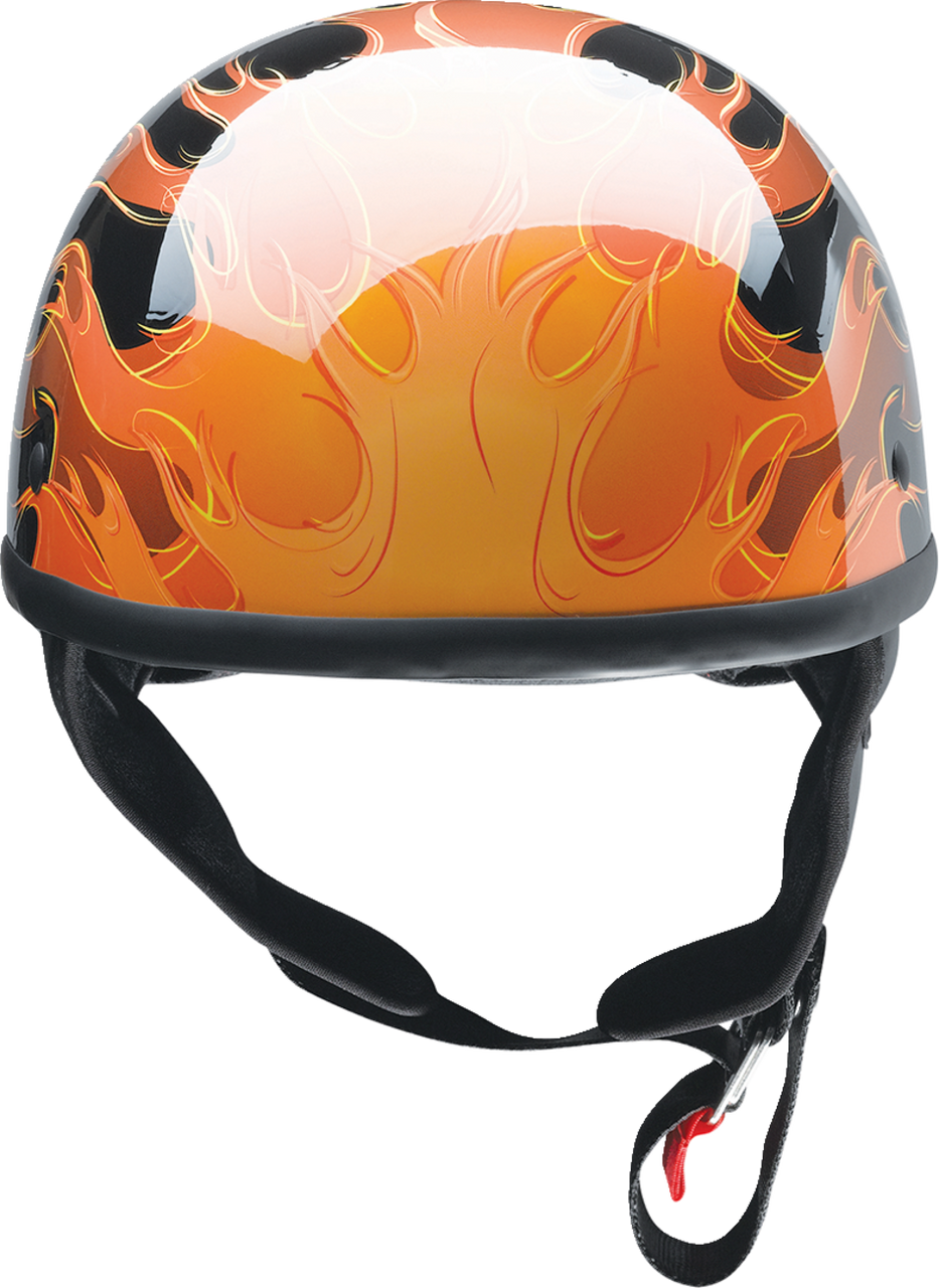 Z1R CC Beanie Hellfire Half Helmet Orange