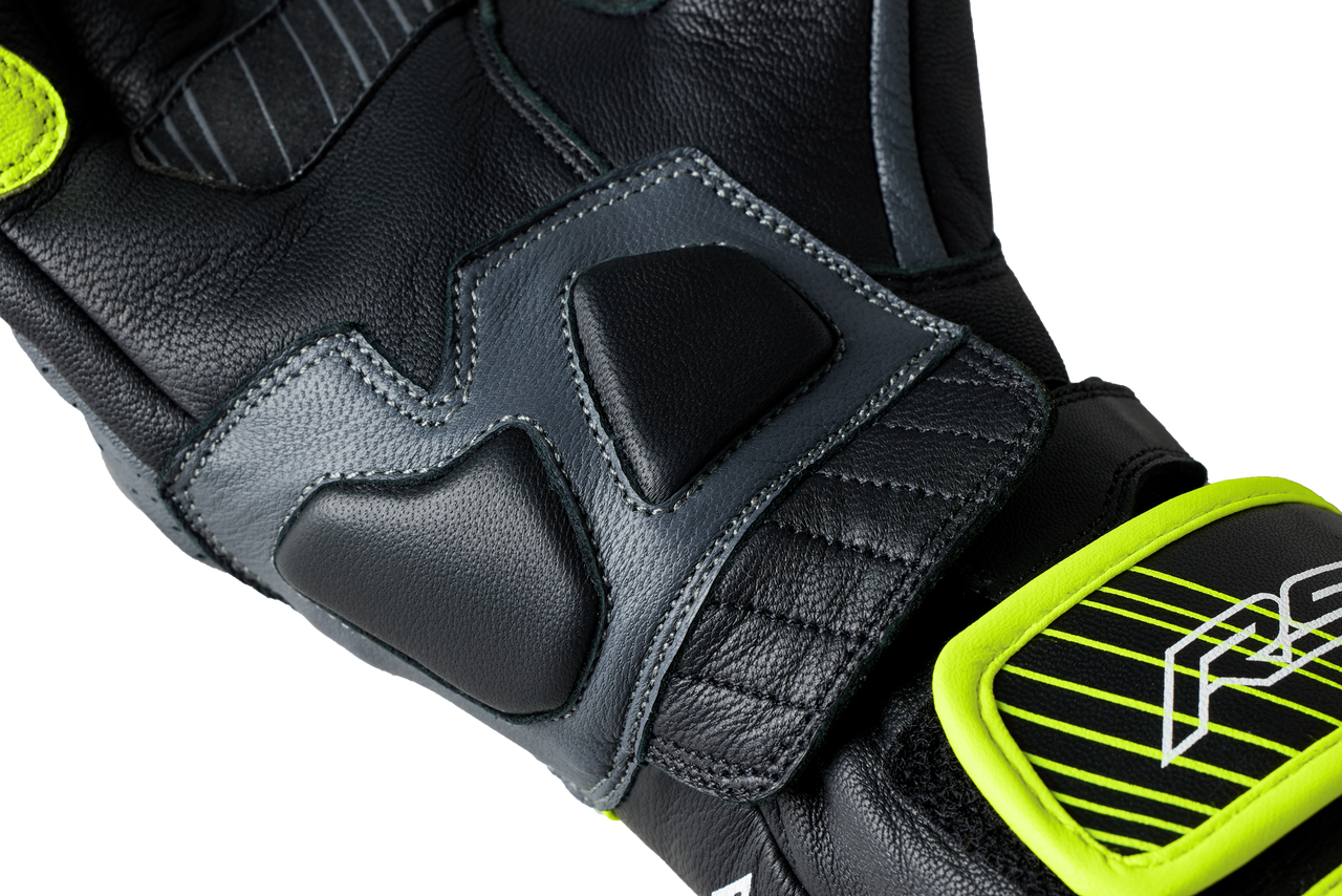 RST Fulcrum CE Gloves Grey/Flo Yellow/Black