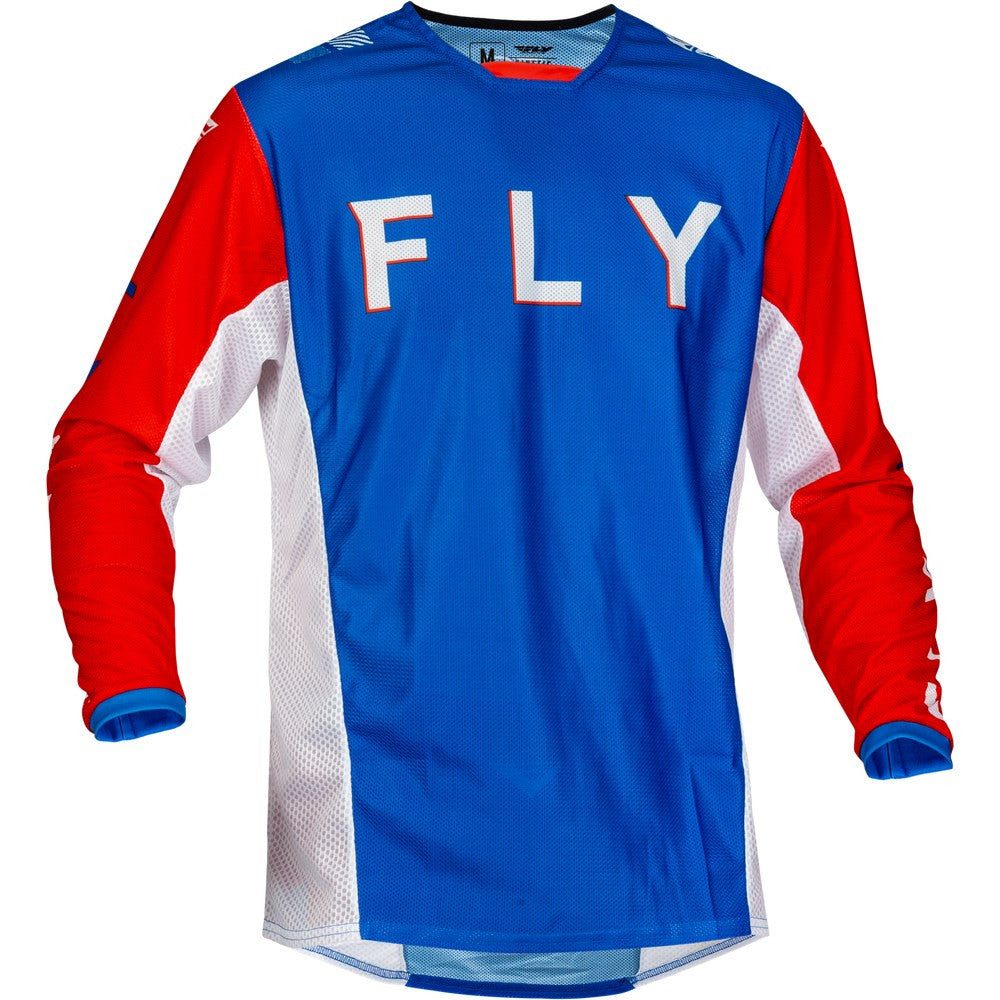 FLY Racing 2024 Kinetic Mesh SE Kore Jersey Pant Combo - Red/White/Blue