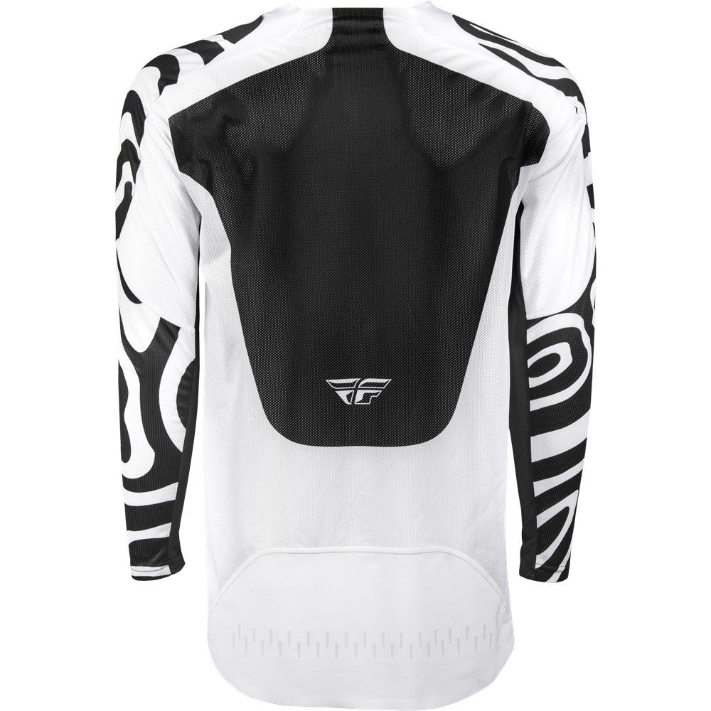 FLY Racing 2025 Evolution DST Abyss Jersey Pant Combo White/Black