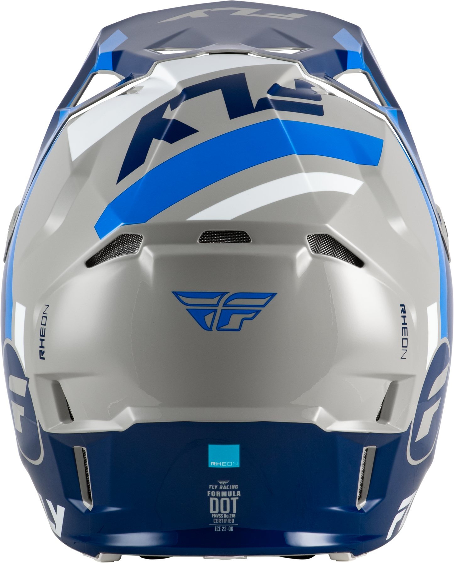 FLY Racing 2026 Formula CP Seal Helmet Navy/Blue/Grey