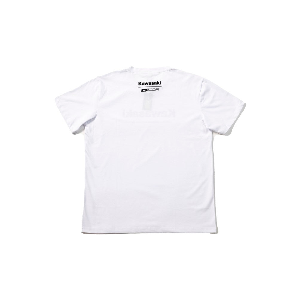 D'COR Kawasaki Racing Tee - White