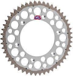 Renthal Twinring Rear Sprockets - Silver - Kawasaki