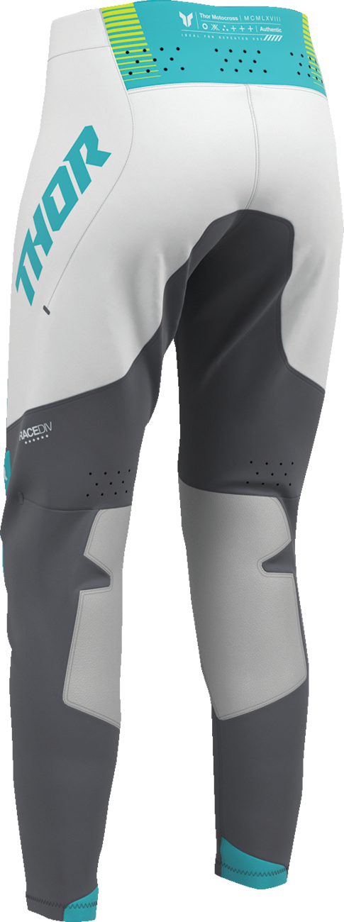 Thor 2026 Womens Sportmode Velocity Gray/Aqua Jersey Pant Combo