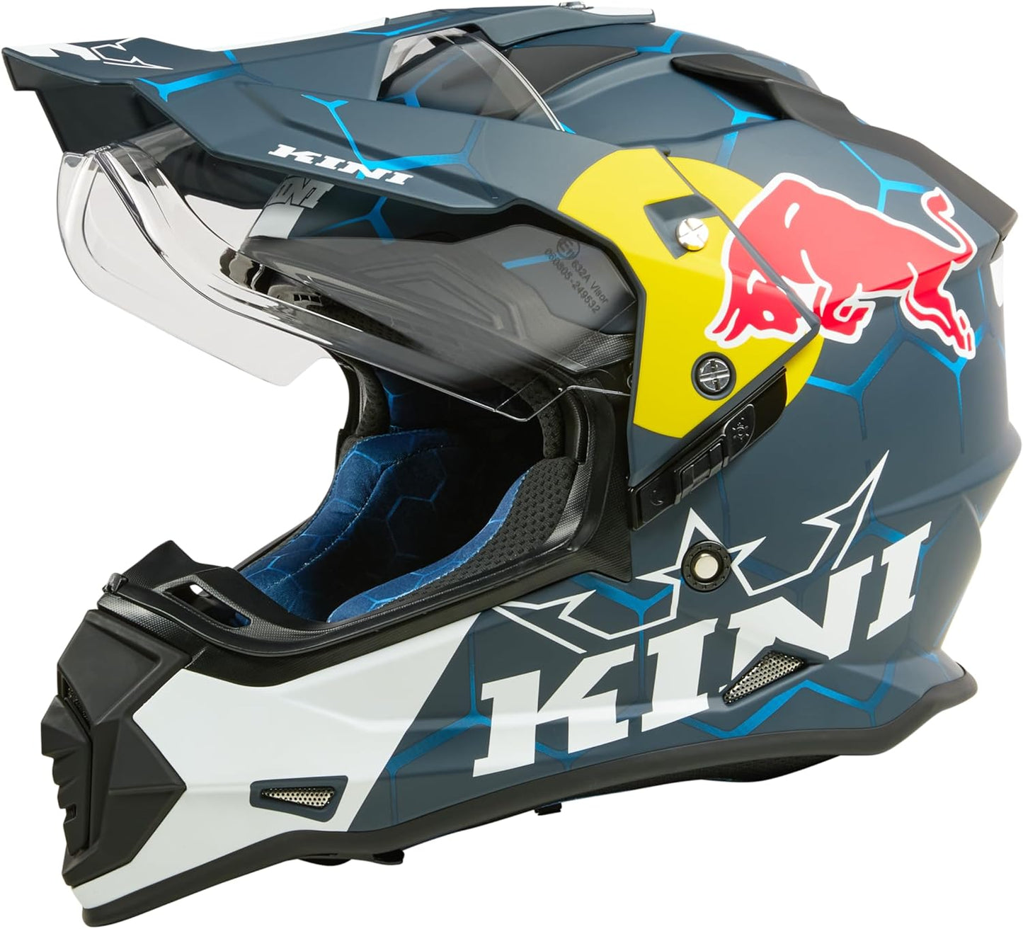 KINI ADV Helmet KINI Red Bull 1.0 Blue/White