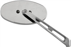 Harddrive Alloy Oval Mirror