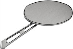 Harddrive Alloy Oval Mirror