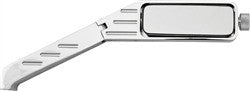 Harddrive Alloy Billet Rectangle Mirror