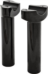 Harddrive Forged Handlebar Riser With 1.125” o.d. Stem w/1/2” - 13 Thread For Mounting Bolts - Chrome