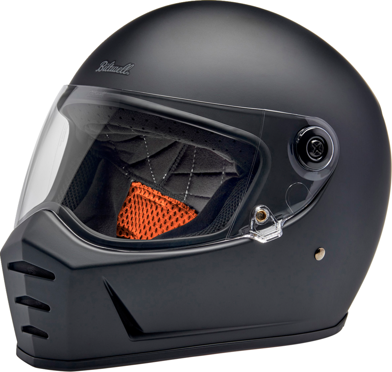Biltwell Lane Splitter Full Face Helmet Flat Black