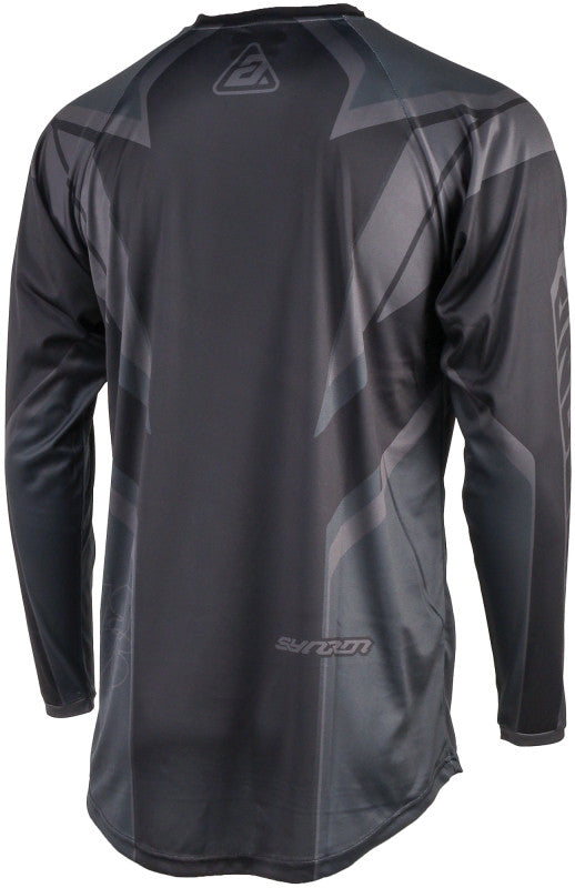 Answer Racing 2025 Youth Syncron Envenom Jersey Pant Combo Black/Grey