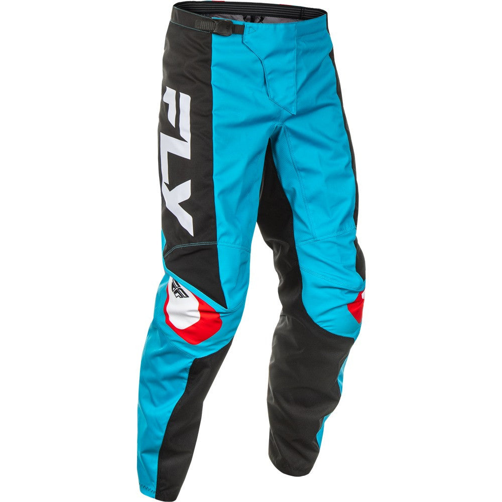 FLY Racing 2025 F-16 Jersey Pant Combo Cyan/Black/White
