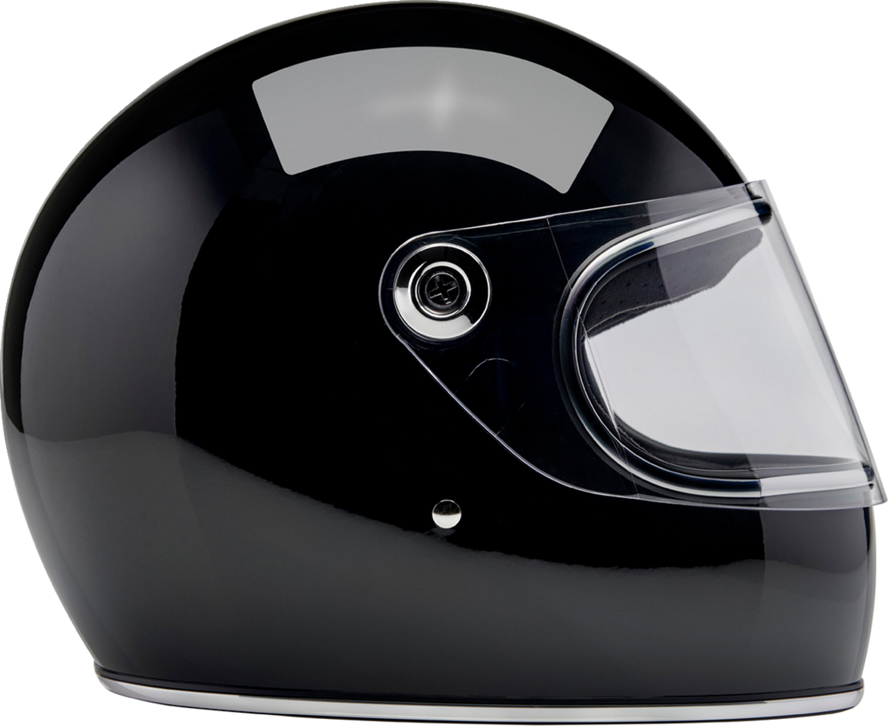 Biltwell Gringo S Full Face Helmet Gloss Black
