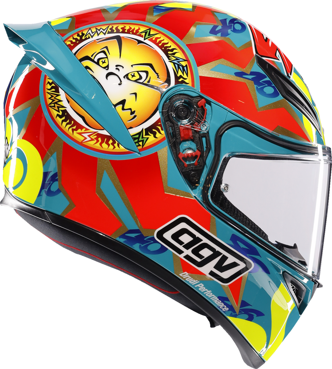 AGV K1 S Full Face Helmet Rossi Mugello 1999