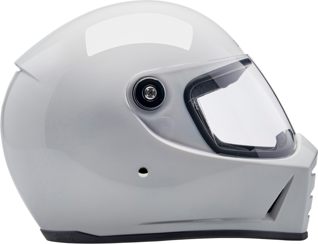 Biltwell Lane Splitter Full Face Helmet Gloss White