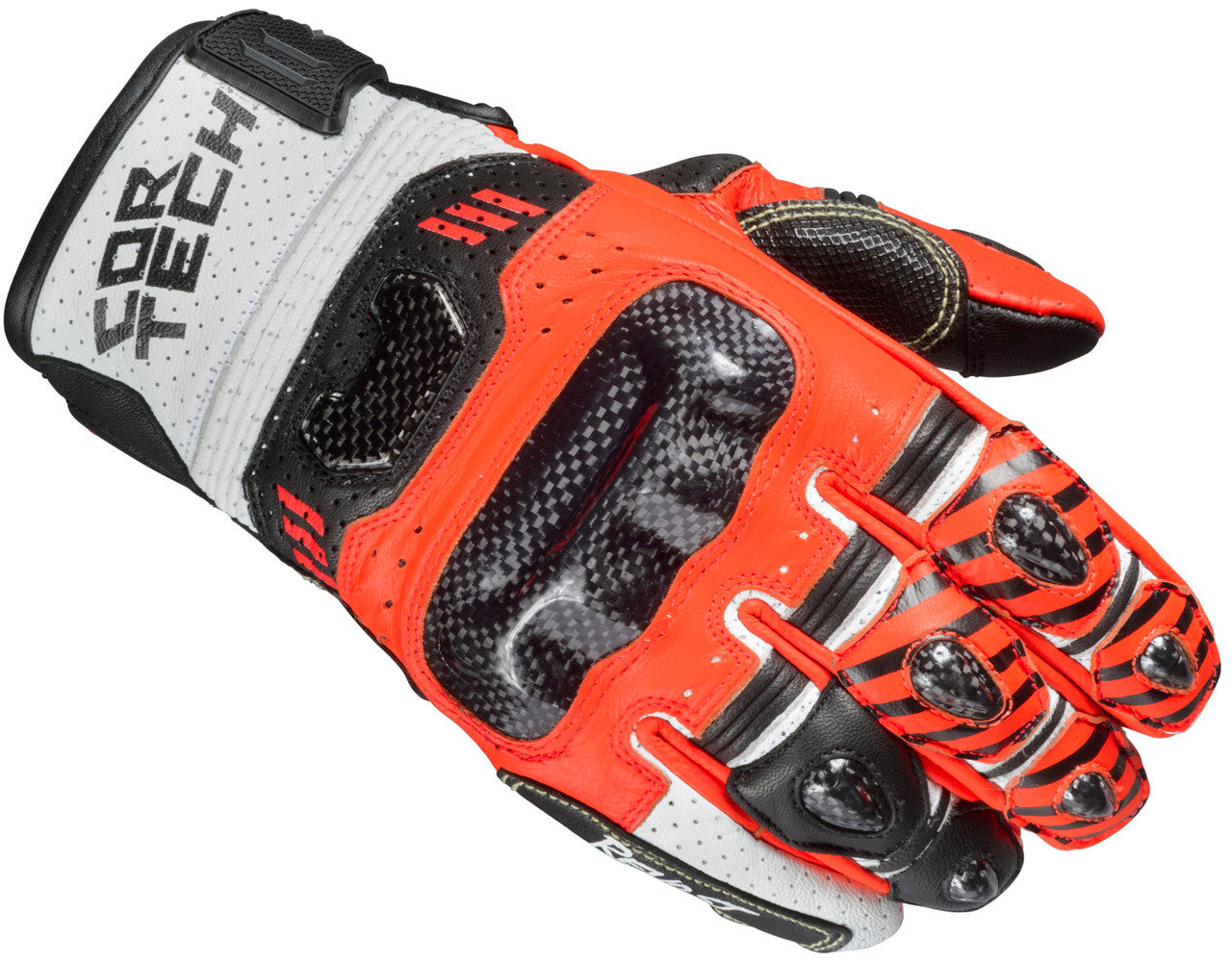 Cortech Revo Sport ST Gloves Red/White