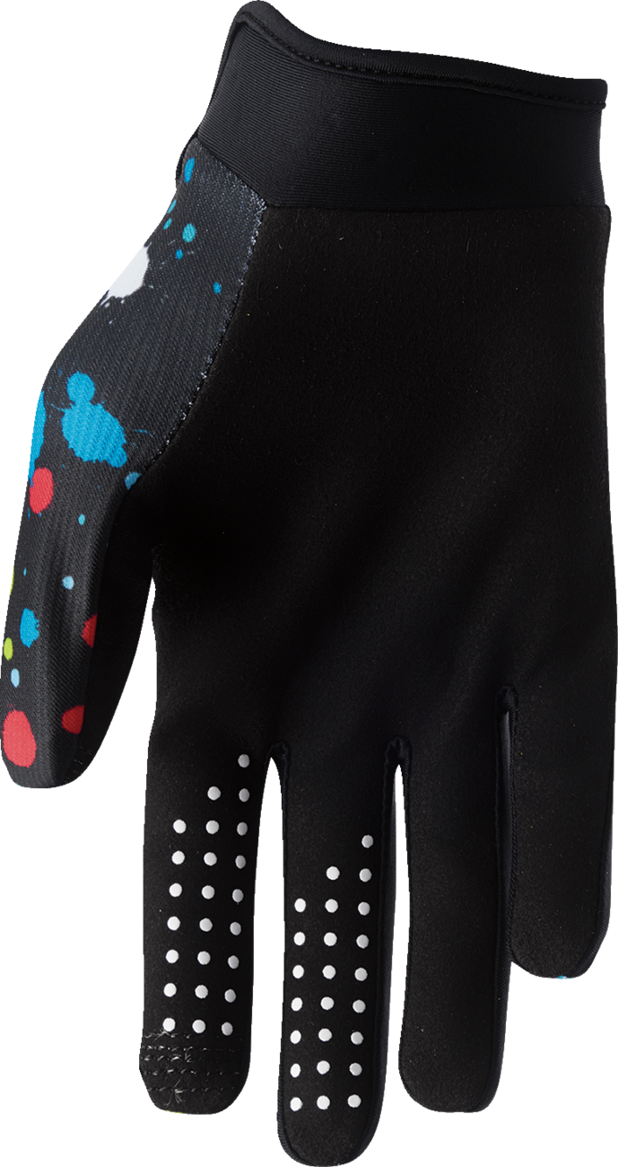 Thor 2026 Youth Launchmode Splat Gloves Multi