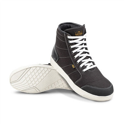 Cortech Freshman Riding Shoes - Black/White
