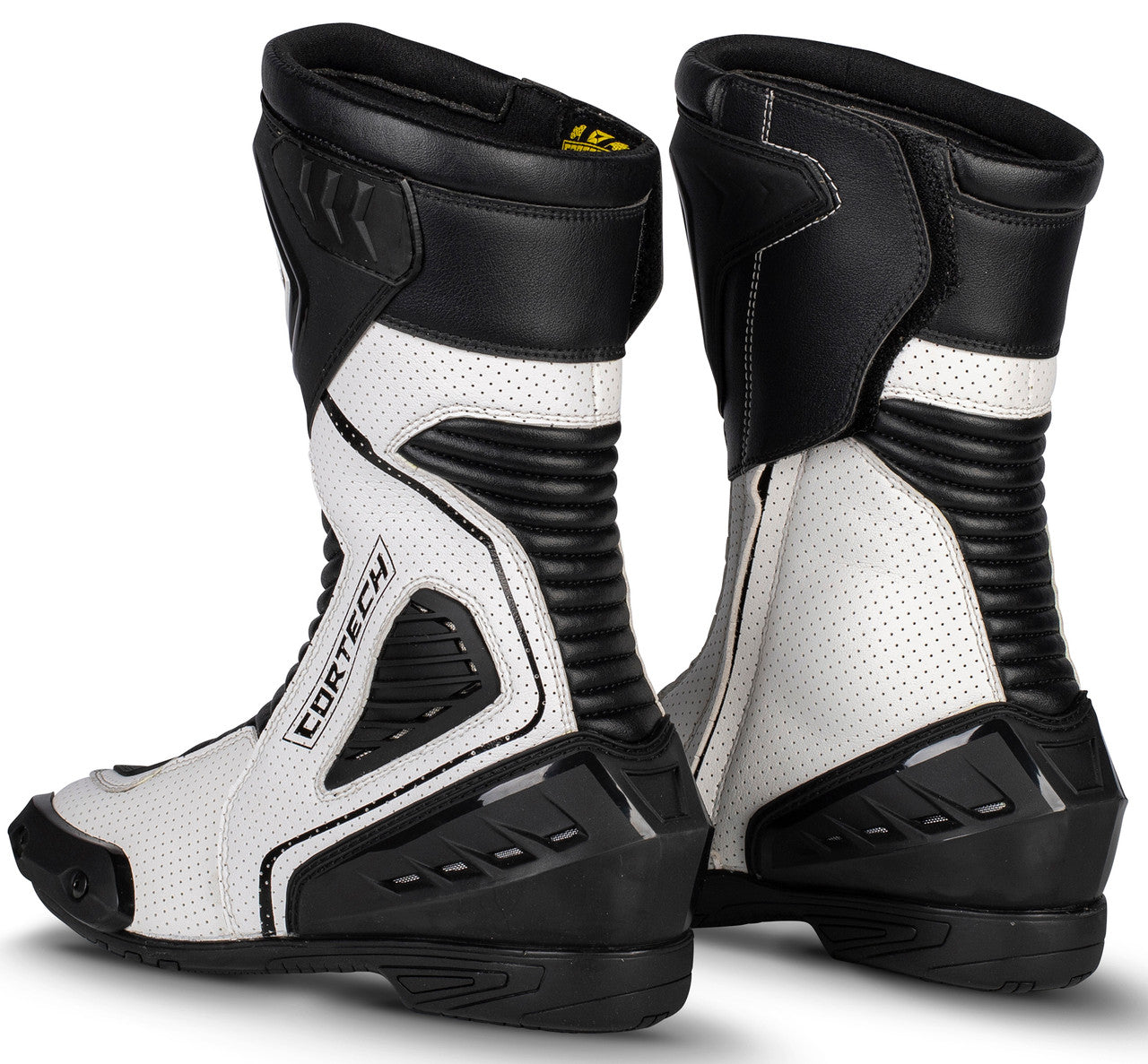 Cortech Apex RR Air Boots White