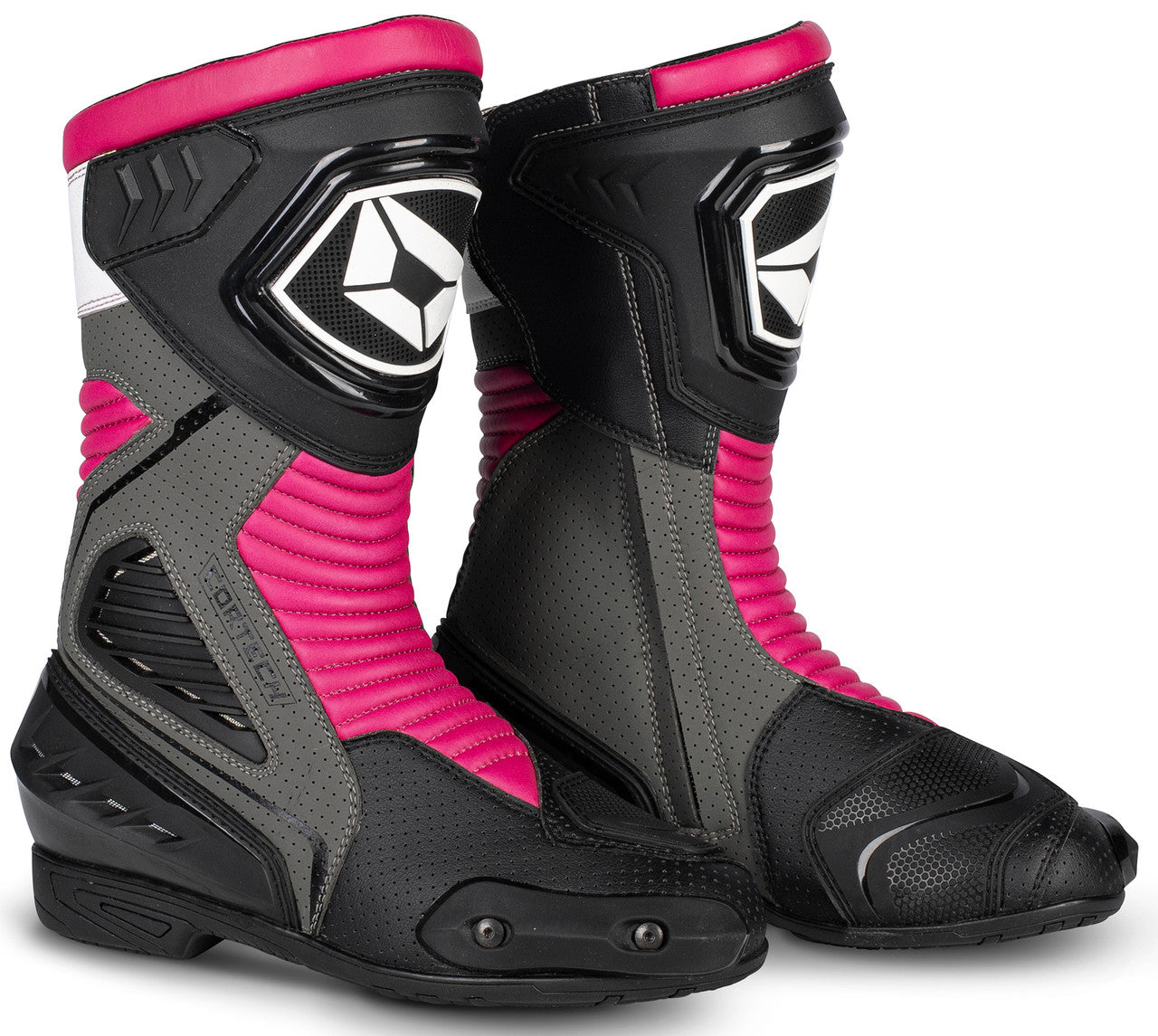 Cortech Womens Apex RR Air Boots Rubine