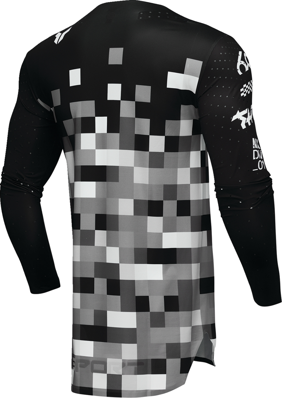 Thor 2025 SPORTMODE Riot Jersey Black/Red