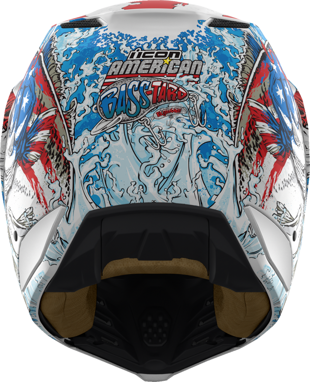 ICON Elsinore Helmet American Basstard Blue